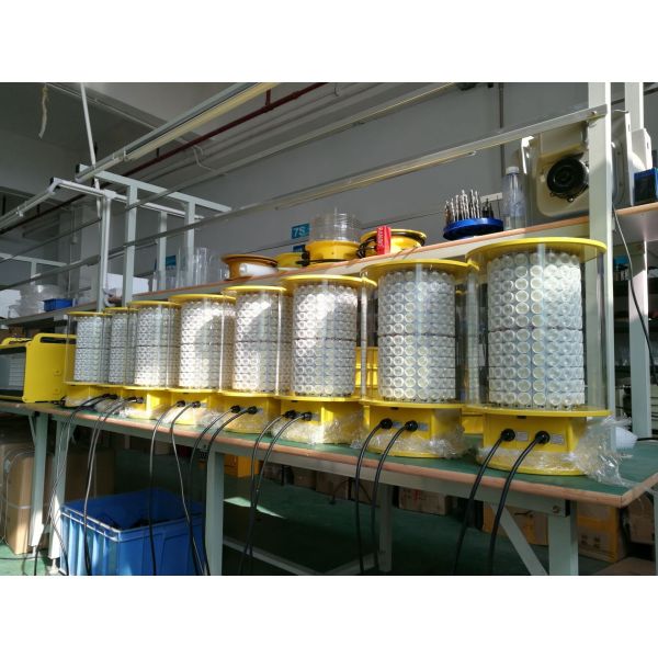 Tipo A da alta intensidade da luz de obstrução da aviação do diodo emissor de luz AH-HI/A-1 para a chaminé alta