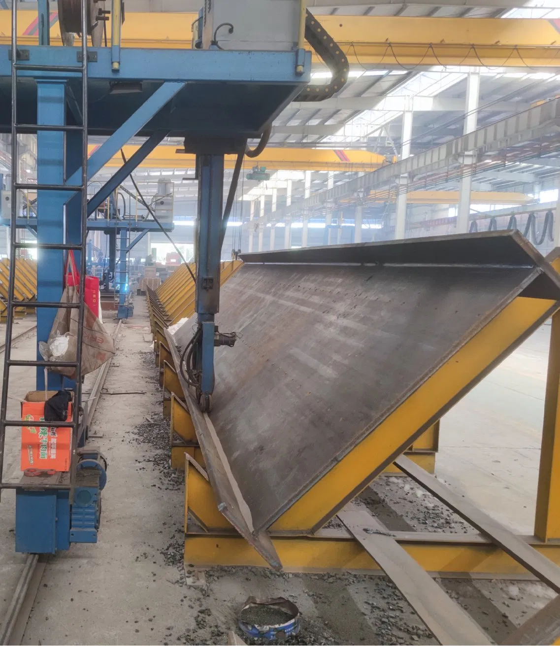 Welded H-Beam, Custom Welded H Section Steel for Steel Structure Workshop