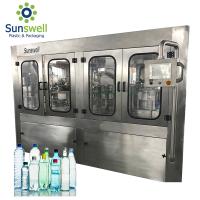 Le liquide rotatoire de capacité élevée des machines de remplissage de l'eau 36000BPH a mis l'usine en bouteille