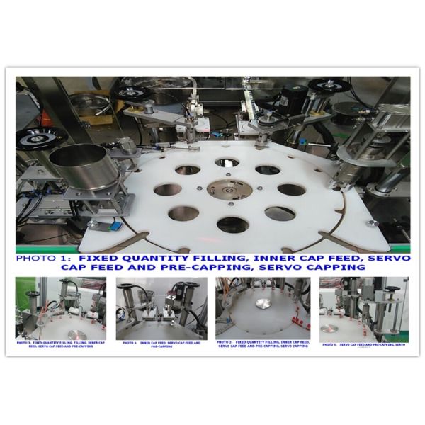 Машина завалки 10ml маникюра Turntable 2 сопл