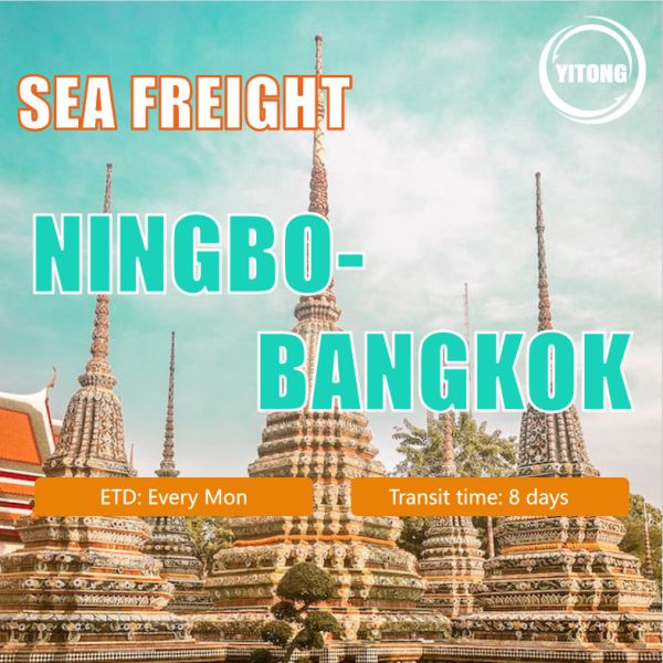 Fast Shipping Agent Sea Freight Shipping Rates Forwarder China To Bangkok