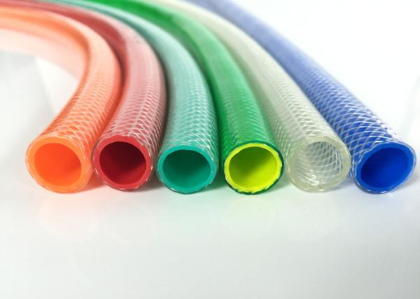 1 / 2 Inch Garden PVC Hose 12mm Flexible Lightweight Fiber Braided Hose