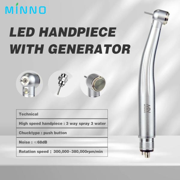 Inner Channel Push Button Airotor Without Light / Fast Handpiece Dental