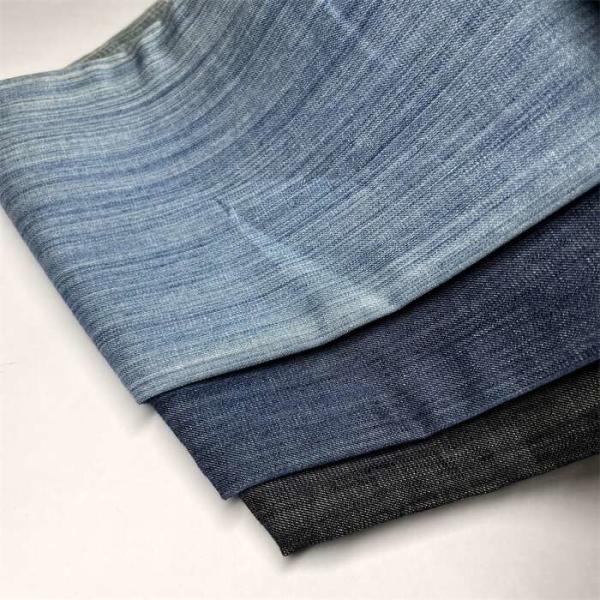 100% Cotton Blue Jeans Fabric Lightweight Denim Fabric By The Yard 6 Oz 203 Gsm