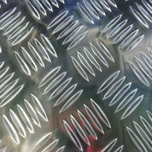 Five Bars 4mm Ship Floor 5052 H112 Aluminium Checker Plate