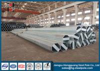 25-40FT galvanizou a distribuição elétrica octogonal de aço tubular Q345 de Polo