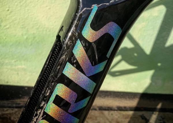 Lightweight Bicycle Frame Decals For Decoration OEM / ODM Available