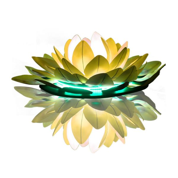 LED Emulation Lotus Lights Water Landscape Outdoor Waterproof Pond Bright Decorative Landscape Project
