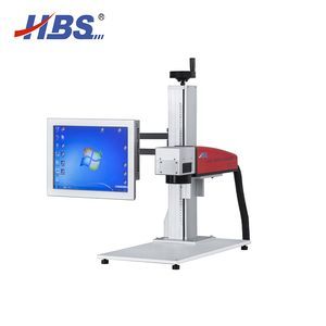 Air Cooling 3W Ultraviolet Laser Marker For Glass Acrylic Marking