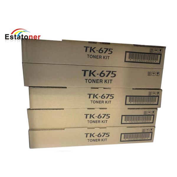 Kyocera TK-675 Laser Black Toner Cartridge For Printer Kyocera KM-2540 2560 3040 3060