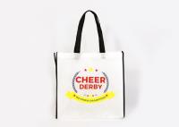 Sac d'emballage recyclable écologique de 80 GSM, impression d'écran en soie non tissée de couleur de sacs d'emballage