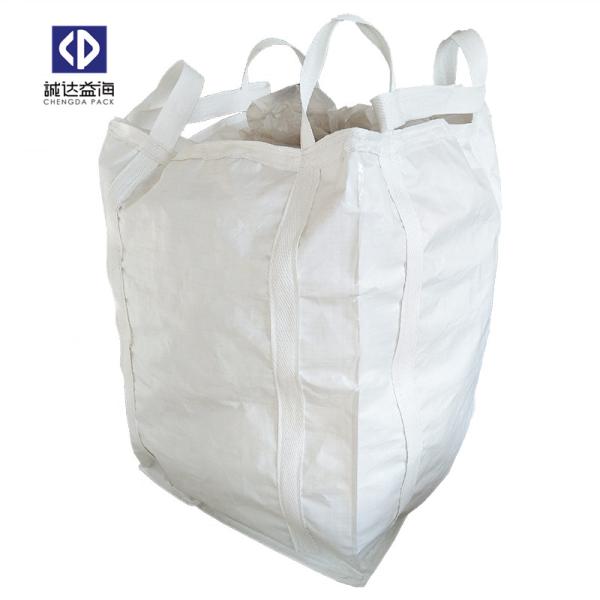 Agricultural Products FIBC Bulk Bags Recycled Jumbo Bag Flat Bottom White Color