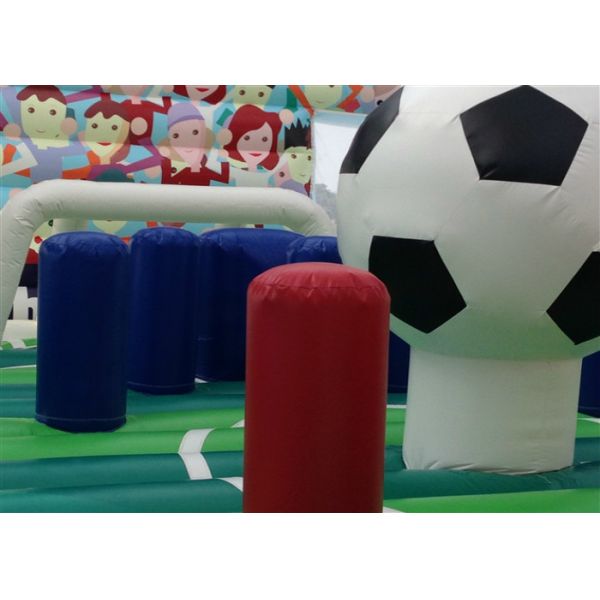 Большая футбольная станция ягнится раздувная спортивная площадка, футбольное поле большой партии раздувное