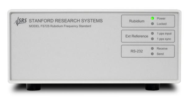 SRS Stanford Research Systems Model FS725 Rubidium Frequency Standard 0 MHz and 5 MHz outputs