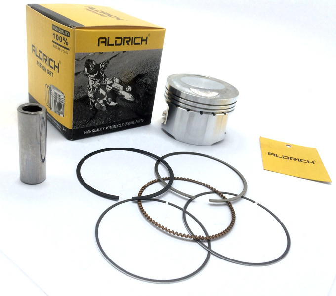 Piston Set for HJ125-8 Motorcycle | Durable Alloy Aluminum Standard Size Cylinder Piston Kit