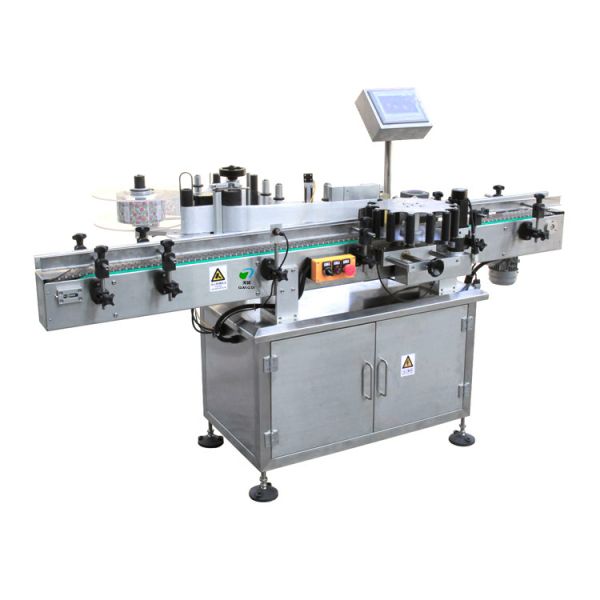 SUS304 Flat Bottle Labeling Machine