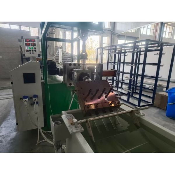 Pre-Treatment Drying Module Integrated in Material Hopper PP Band Extrusion Line