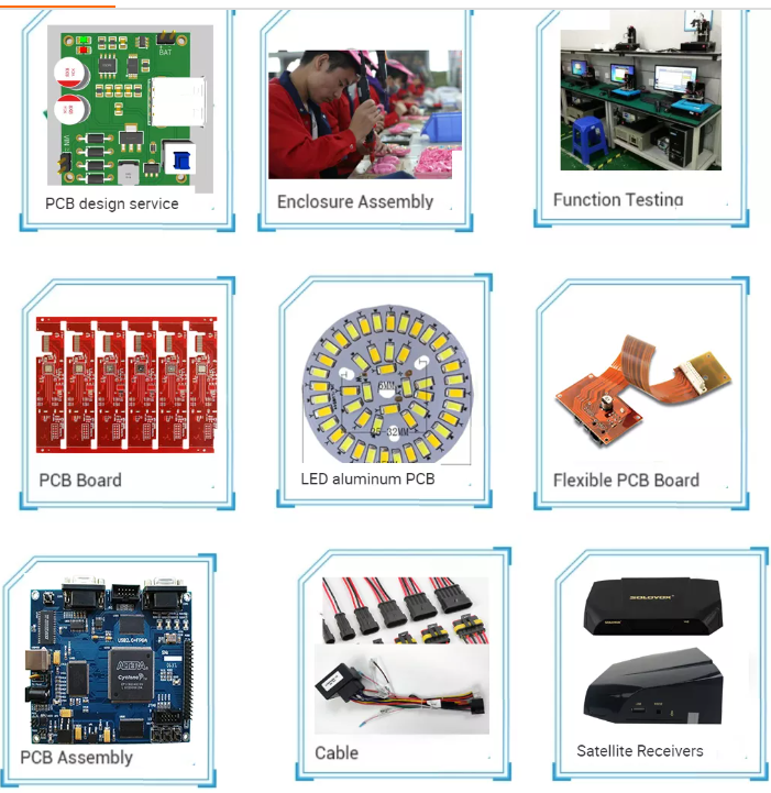 Профессиональные 2 гибкого слоя укрепления монтажной платы 0.1mm PCB FPC