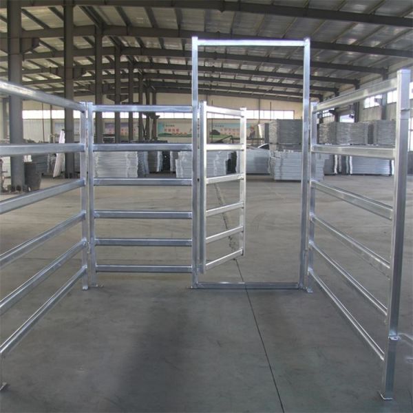 Steel Galvanized Livestock Fence Panels For Cattle Corral Yard