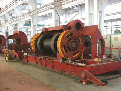 Single Shaft Api 7K 127mm Drilling Rig Drawworks
