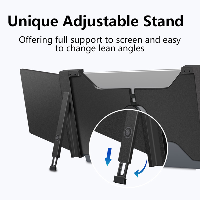 15.6 Inch FHD 1080P IPS Portable Second Monitor For Macbook Pro