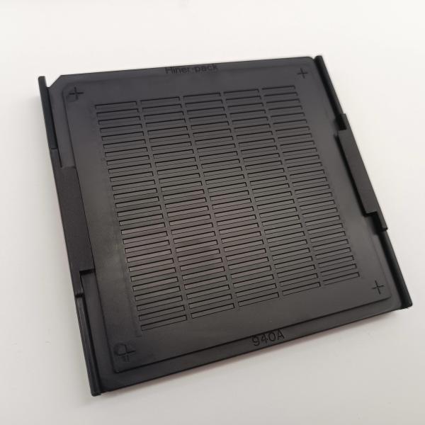Wafer Die Black 4 Inch ESD Waffle Pack Tray For Micro IC Chips