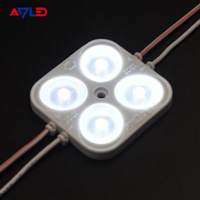 Lente 3W SMD IP67 do sinal da luz do módulo 12V 24V 4 do diodo emissor de luz da injeção 2835 impermeável