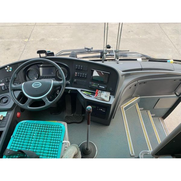 Higer Bus In Tanzania Diesel Weichai 245hp 38seats Euro Emission Standard Second Hand