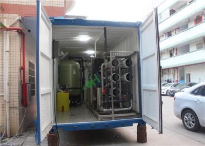 O pré-tratamento Containerized o tipo da planta de tratamento da água Hydranautics/membrana de GE