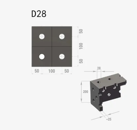 High Precision 3D D28 Flexible Welding Tables Cut Your Workshop Labor Costs