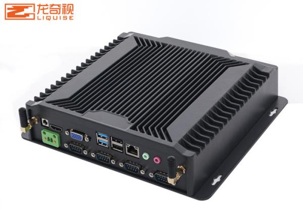 Aluminium Alloy J1800 Rugged Windows 10 Fanless Industrial PC