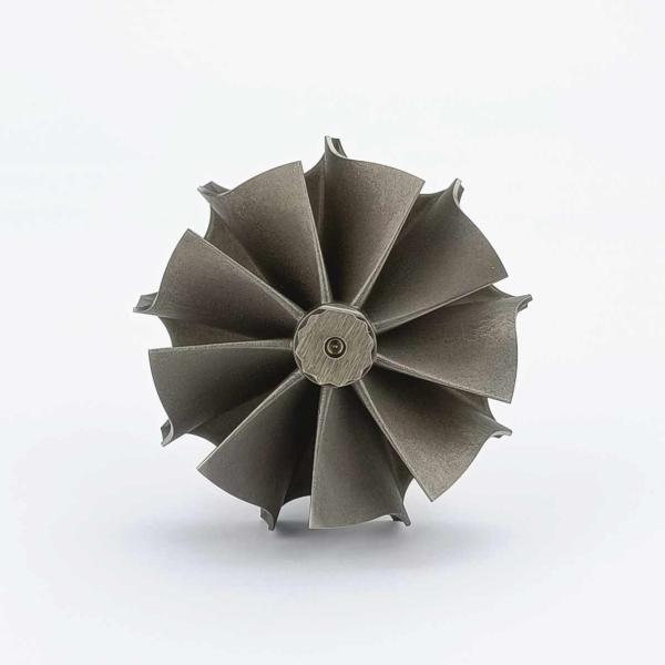 MS-TECH Turbo T67 Turbine Wheel Shaft Ind 61.5mm Exd 54mm Blades 9 Length121.5mm