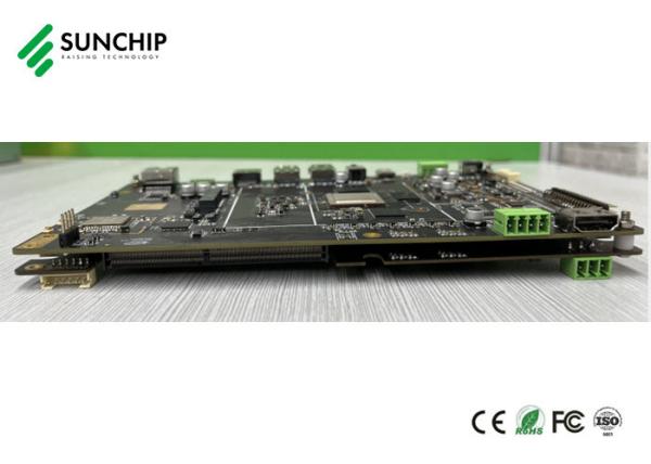 Carte de contrôle industrielle RK3588 NPU 6Tops 8K Android 12 RS232 RS485 Carte système intégrée