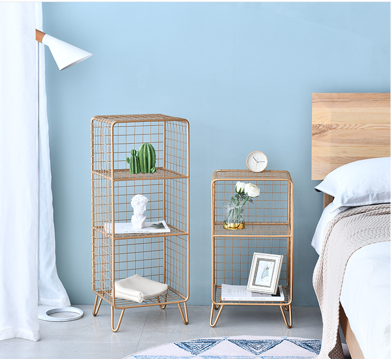 2 Tier Steel Book Storage Cabinet , Corrosion Proof Multi Layer Storage Rack