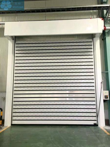 Aluminum Alloy 2m/S DC24V High Speed Spiral Door