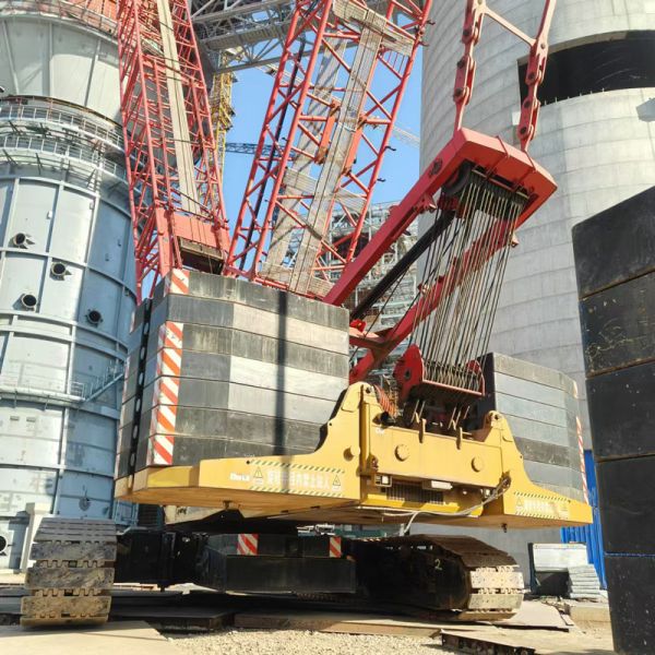 Engineering Hydraulic Crawler Crane Used SCC6200TM-7 SANY Crawler Crane