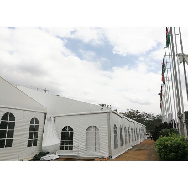 PVC Roof Expandable Aluminum Transparent 40x60 Wedding Tent