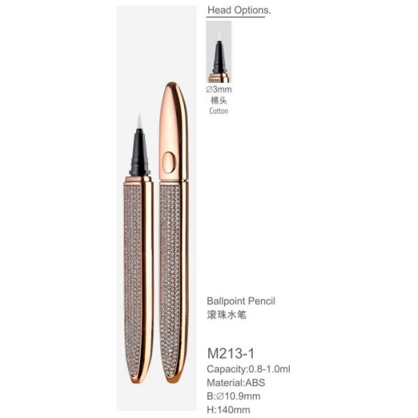 Uv Coating Eyebrow Gel Tube Cotton Steel Empty Mascara Bottle Adhesive Eyeliner