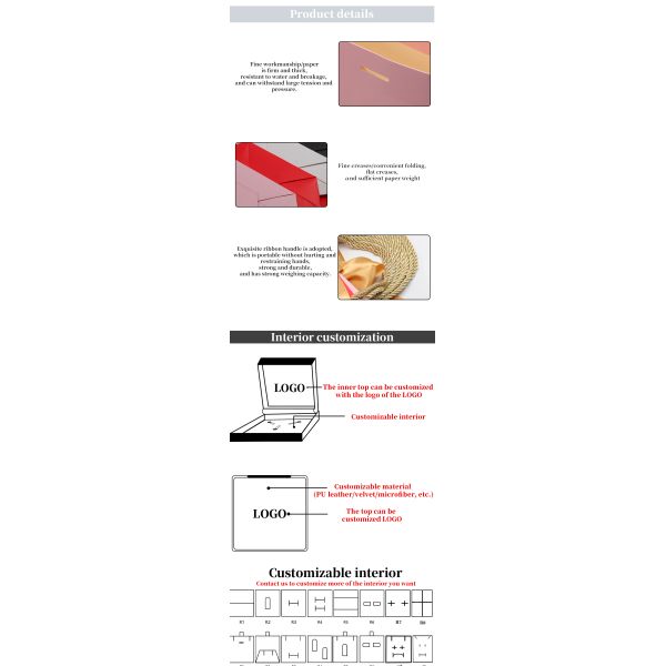 Compact Gorgeous Cardboard Paper Gift Tote Bag Bowknot Ornament for Birthday