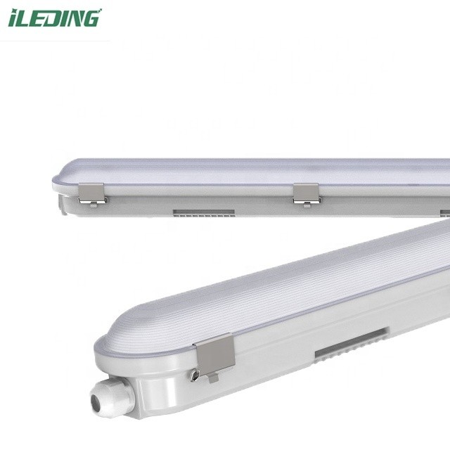Garage Warehouse 5FT IP66 LED Tri Proof Fixture Vapor Tight Dimmable Light 55W AC 110V ±10%