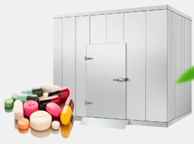 Caminhada biológica farmacêutica de 220V 380V no painel de Coldroom 150mm
