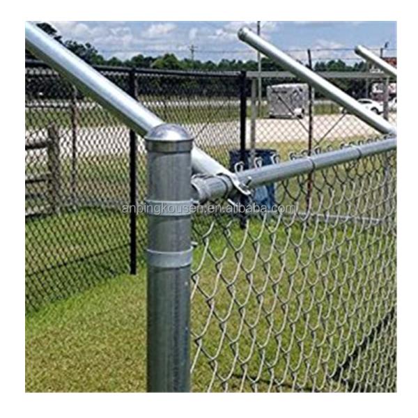 Customized PVC Coated 10ft Chain Link Fence Wire for Galvanized Tennis Court Netting