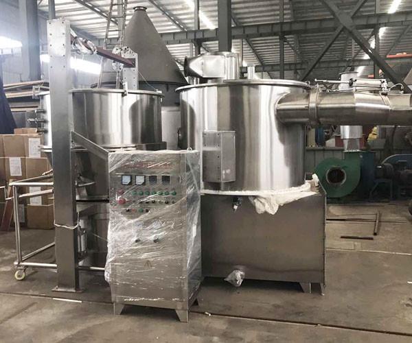 Food Fluidized Bed Granulator Machine , 12-451kg/H Fluid Bed Dryer Processor