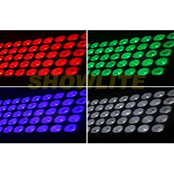 24PCS 15W 4 в светах приведенных 1 Rgb мытья стены на открытом воздухе двигая главных