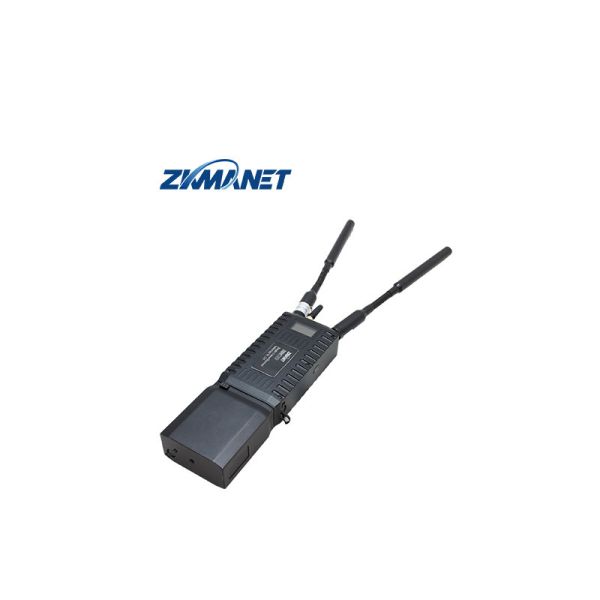 ZKMANET3151 ハンドヘルド IP メッシュ ラジオ 4W 5km 周波数ホッピング HDMI