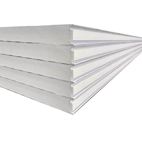 Painel isolado de sanduíche branco à prova de fogo para casa de contêineres móvel