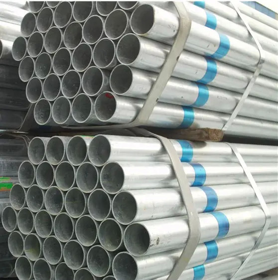 Building Galvanised HDG Pipes For Durability Hot Dipped Galvanised Scaffold Tube