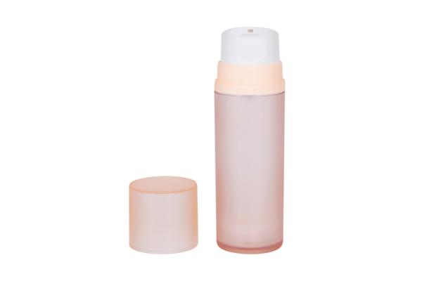Garrafa mal ventilada da bomba do as 50ml 120ml 180ml de Matte Surface Customized Color para a garrafa de vácuo UKA23 dos cuidados pessoais da pele