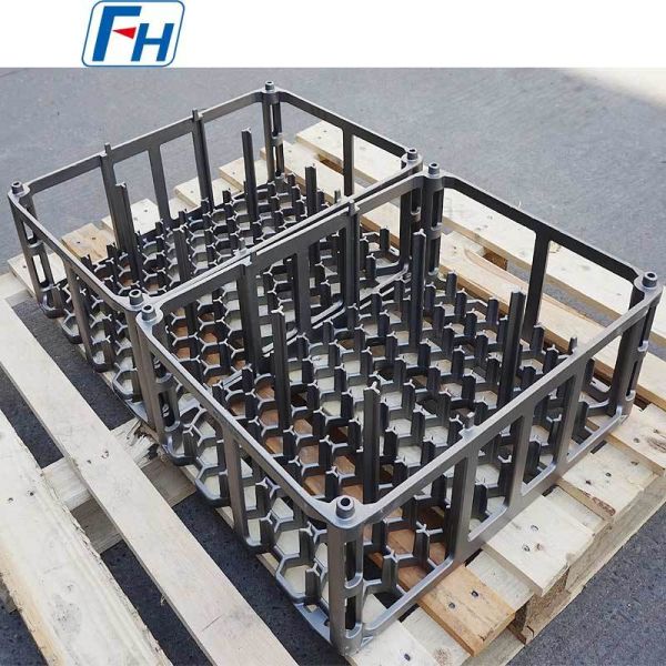 HU+Nb Heat Treat Furnace Baskets High Temperature Corrosion Resistant For Quenching Furnace