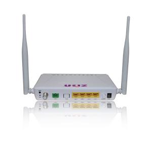Fibre OP256CW optique 300Mbps de modem du haut débit 1ge Gepon ONU 2,4 gigahertz
